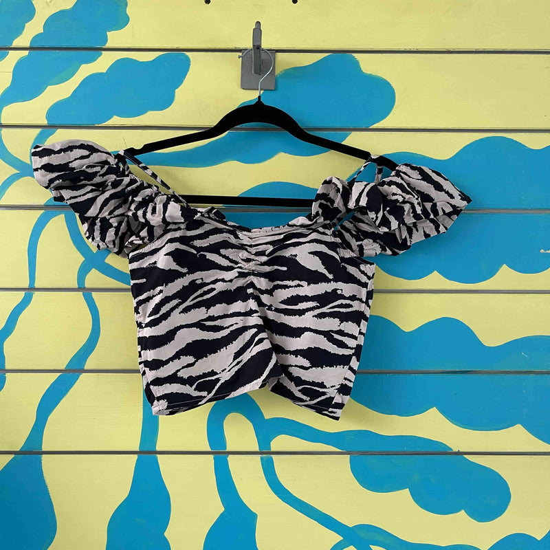 Crop Top animal print - Image 1