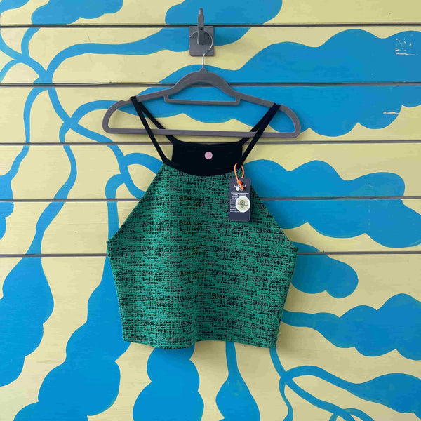 Crop top verde