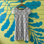 Vestido Transparente Encaje Blanco - Thumbnail 1