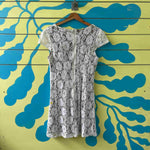 Vestido Transparente Encaje Blanco - Thumbnail 2