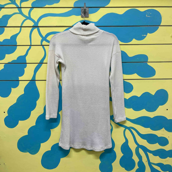 vestido blanco tejido Pacifika - Secondary