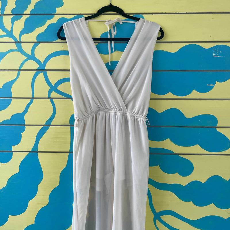 Vestido pantalon  blanco - Image 1