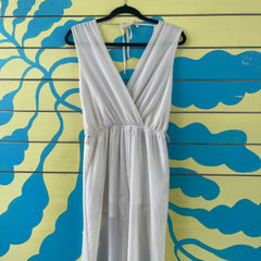 Vestido pantalon  blanco