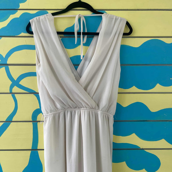 Vestido pantalon  blanco - Secondary