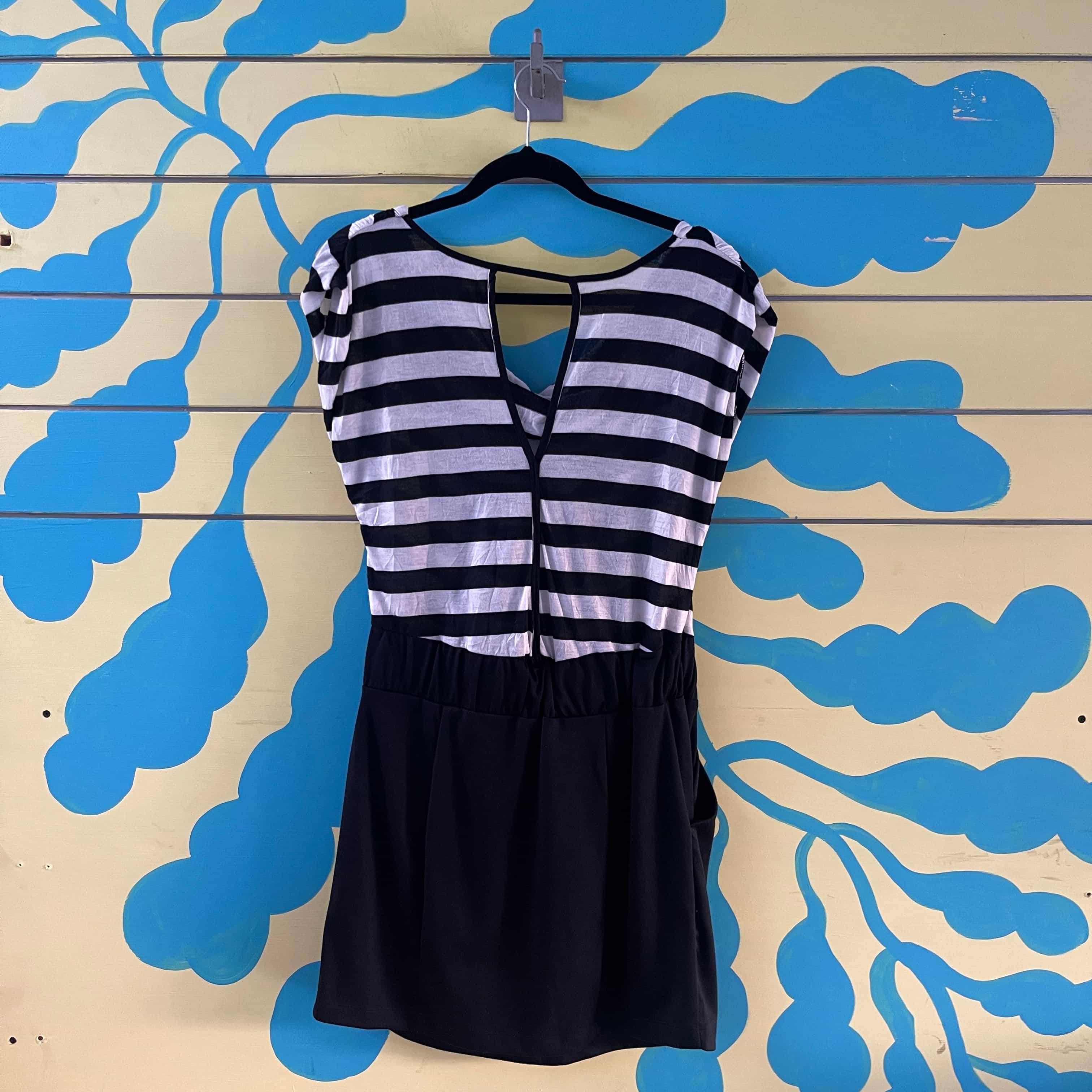 Vestido Negro y blanco Kouture