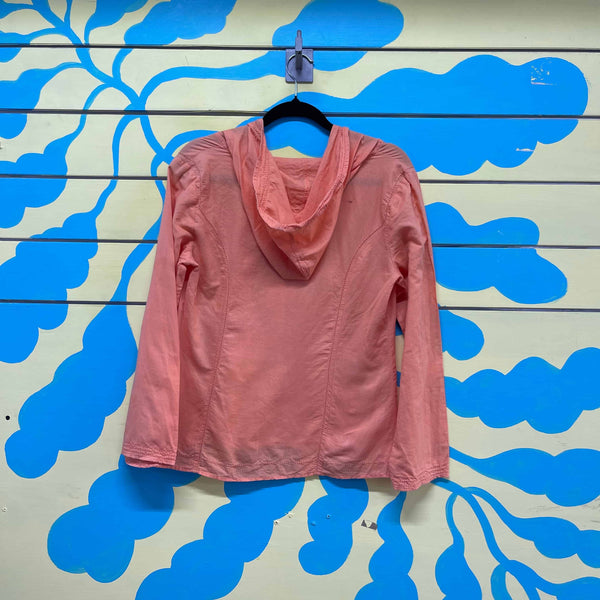 Blusa naranja con capucha - Secondary