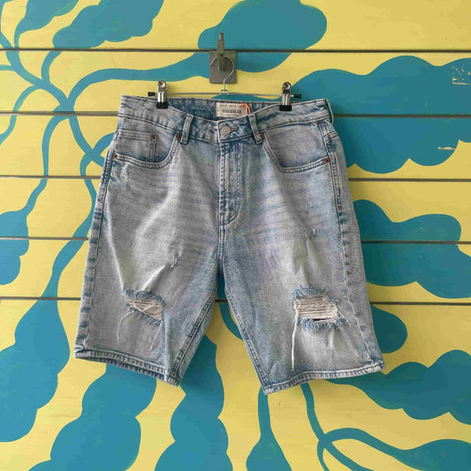 Jean Short azul claro
