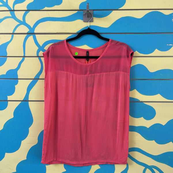 Blusa salmon manga sisa
