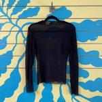 Camiseta negra transparente Talla S - Thumbnail 2