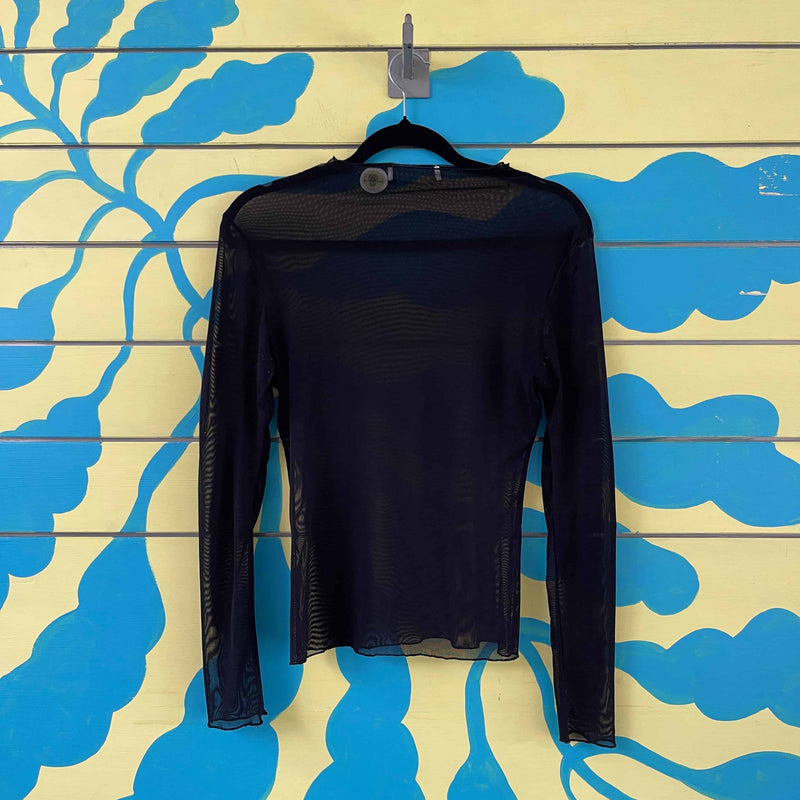 Camiseta negra transparente Talla S - Image 2