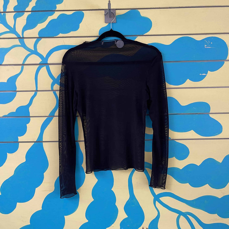 Camiseta negra transparente Talla S - Image 1