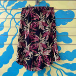 Falda negra con flores de la Rosa talla 12 - Thumbnail 2