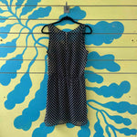 Vestido negro de bolas blancas  talla M - Thumbnail 2