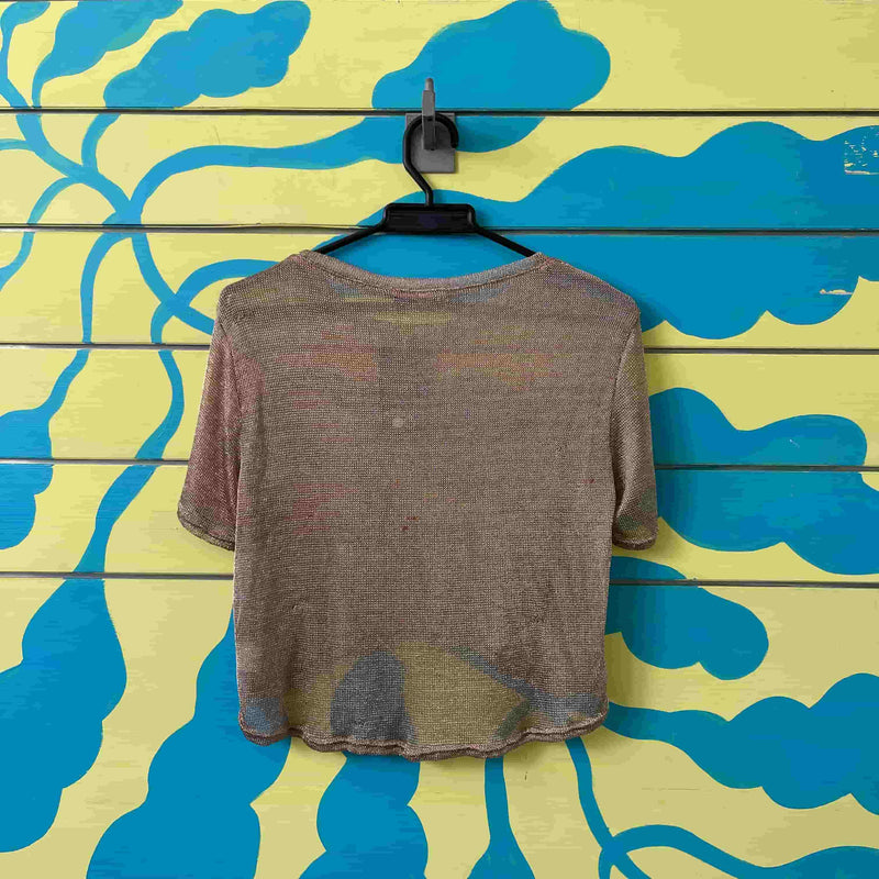 Camiseta metalizada talla M - Image 2