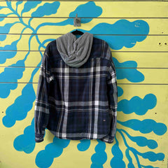 Chaqueta leñadora azul talla M