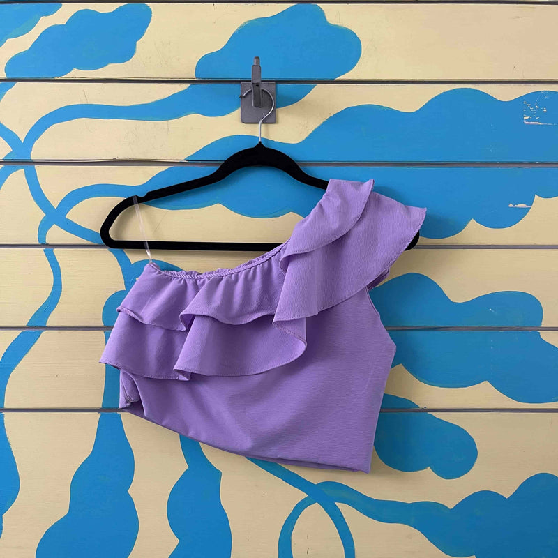 Crop Top lila talla M - Image 2
