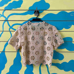 Camiseta tejida beige talla M/L - Thumbnail 2