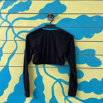 Croptop negro manga larga talla L - Thumbnail 2