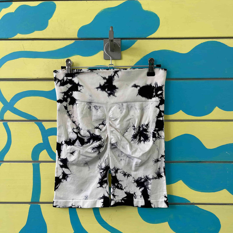Leguins blanco manchas negras talla S - Image 2