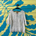 Camiseta transparente blanca talla L - Thumbnail 1
