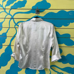 Camisa camisera marfil brillante talla L - Thumbnail 2