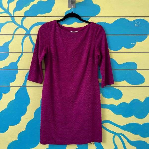 Vestido morado Sandra Darren