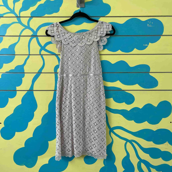 Vestido rosa Basement talla M - Secondary