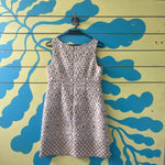 Vestido blanco y cafe talla 8 - Thumbnail 2