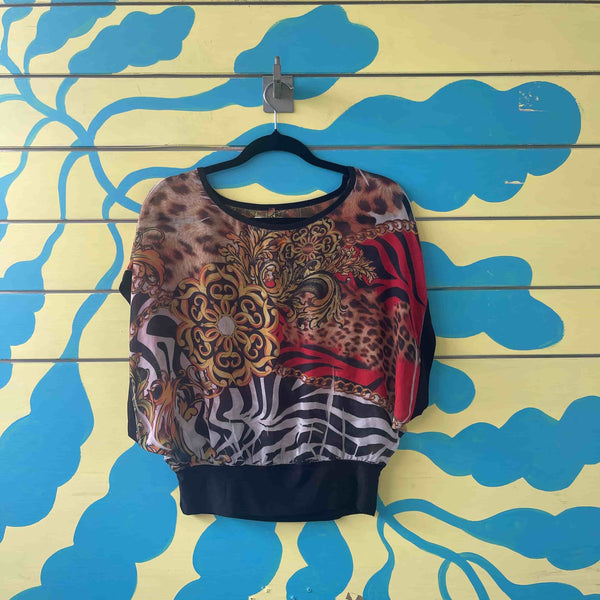Camisa animal print Entry talla M - Secondary