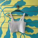 Camiseta tejida blanca talla M - Thumbnail 1