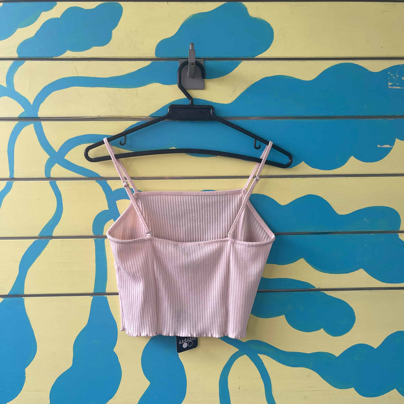 Croptop Rosa Forever 21 talla L - Image 2