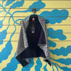 Chaleco blanco y gris talla 10-12