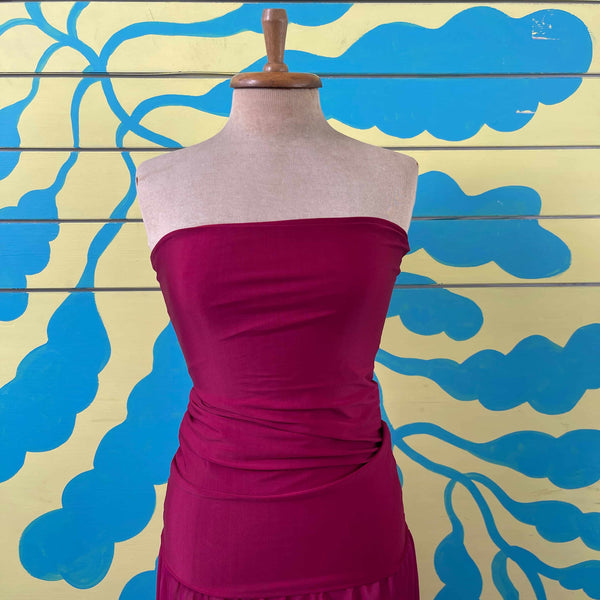 Vestido morado talla S - Secondary