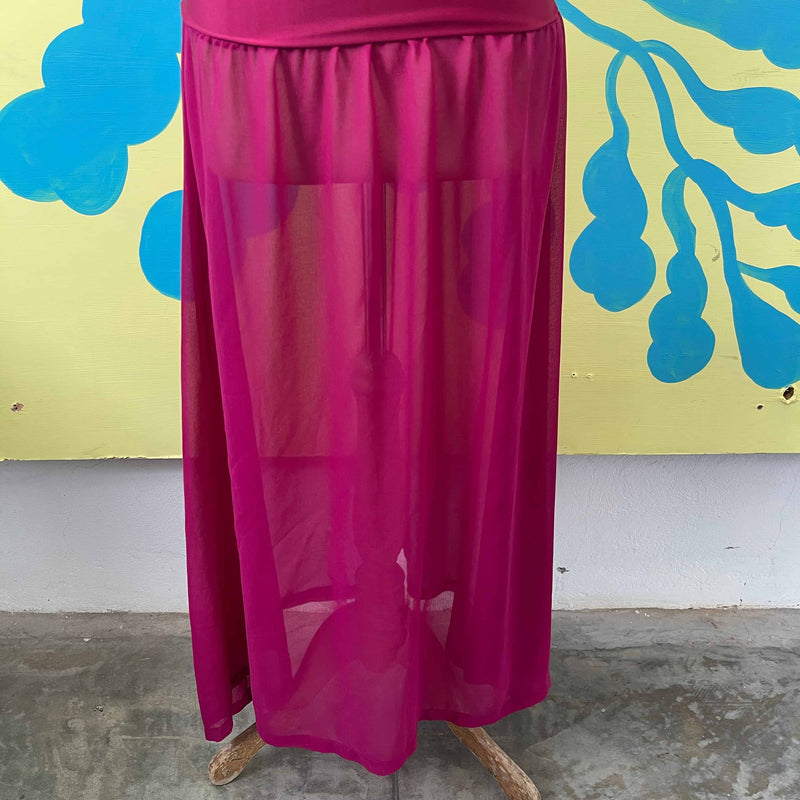 Vestido morado talla S - Image 5
