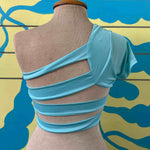 Camiseta verde-azul talla S - Thumbnail 2