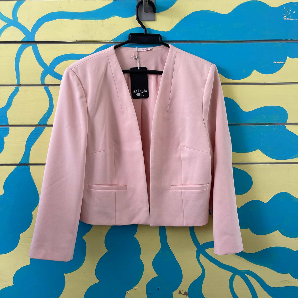 chaqueta Salmon rosa talla S