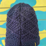 Gorro azul tejido - Thumbnail 3