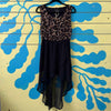 Vestido cola de pato animal print talla M