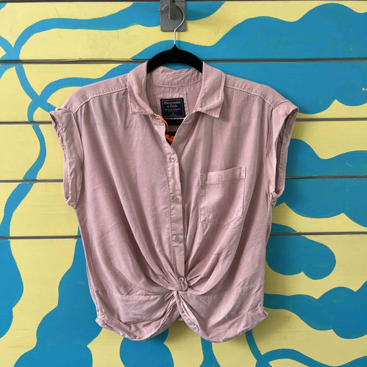 Camisa rosa Abercrombie&Fitch talla S