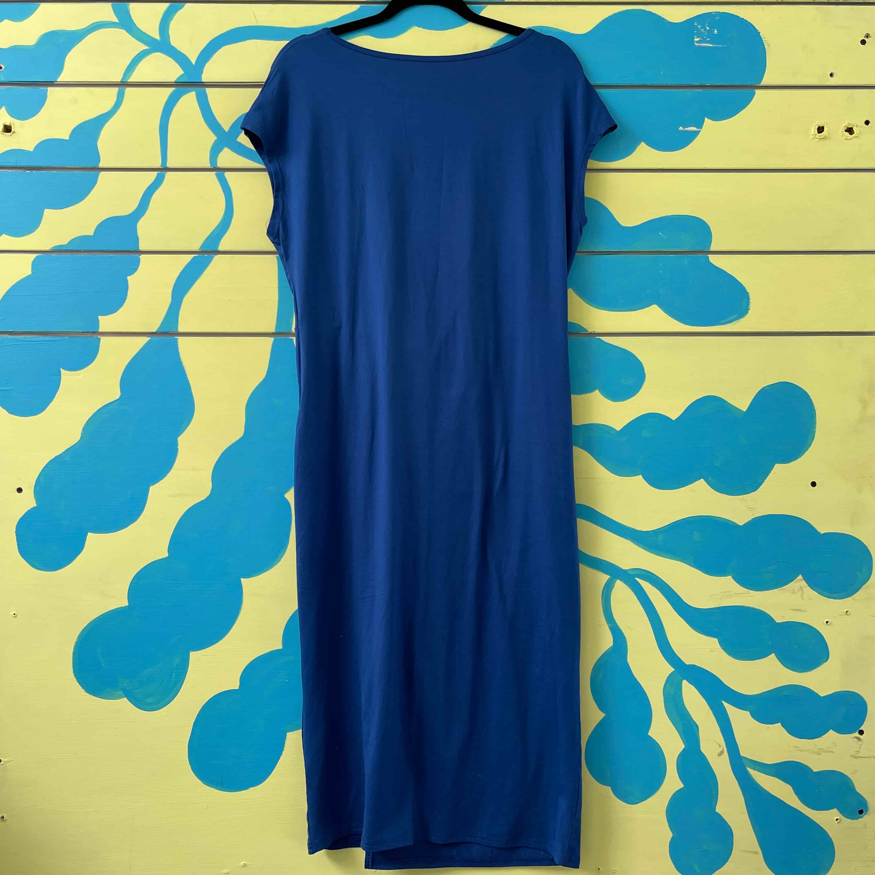 Vestido azul petroleo talla M