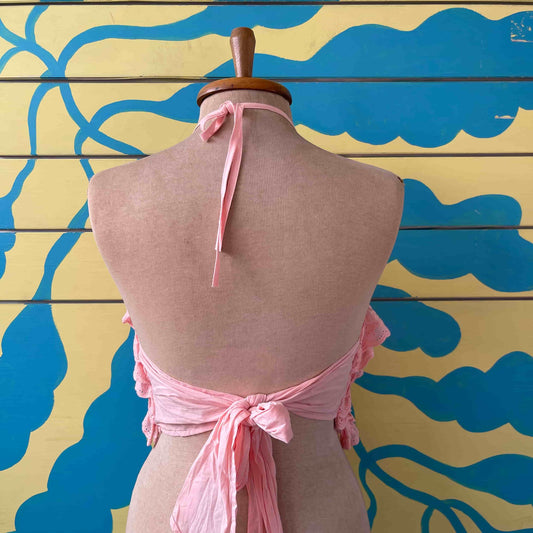 Crop Top Salmon talla L