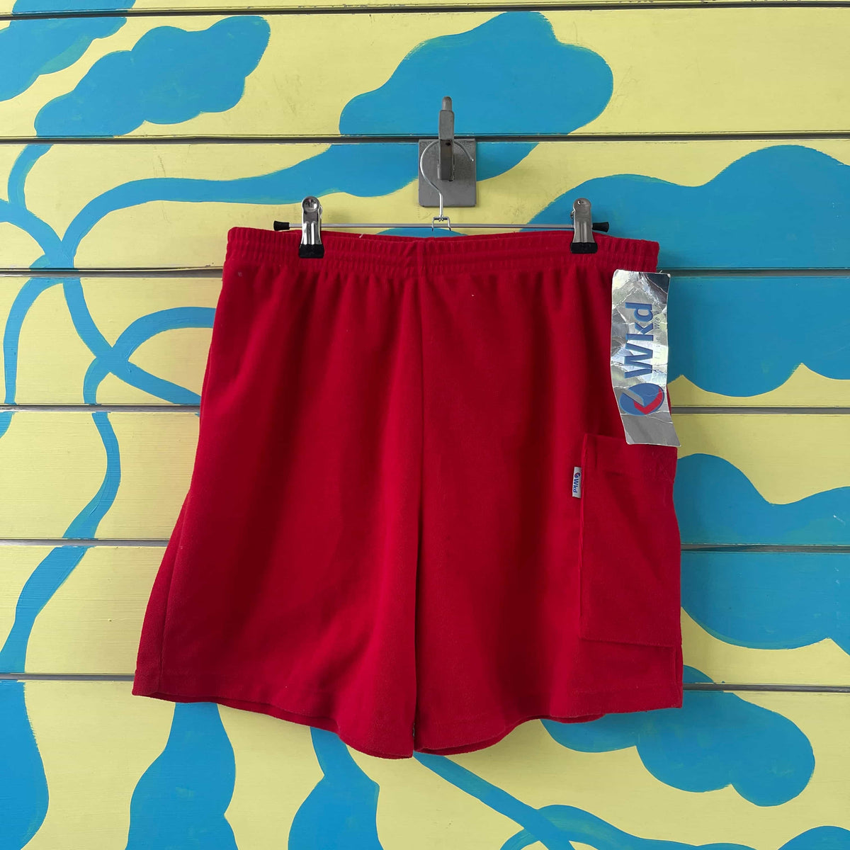 Pantaloneta roja talla L