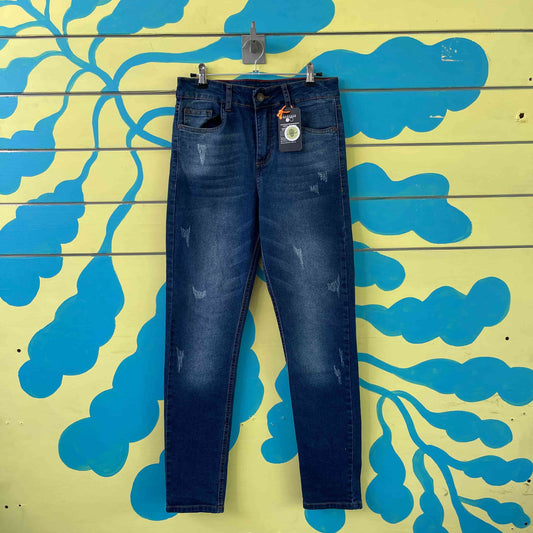 Jean azul oscuro talla 16