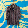 Camisa cafe animal print talla 10