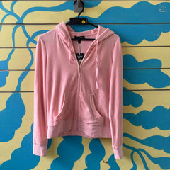 Saco rosa de durazno talla s