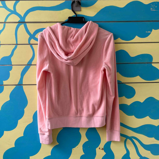 Saco rosa de durazno talla s
