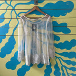 Camiseta transparente blanca Talla L - Thumbnail 2