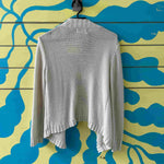 Saco blanco tejido Color Blue talla M - Thumbnail 2