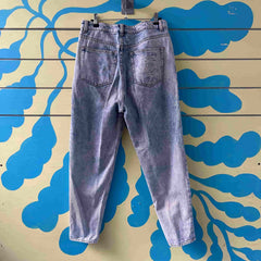 Jean azul con perlas talla 30