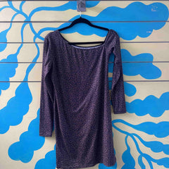 Vestido cafe Animal print talla M